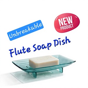 Support de savon pour PC avec drain et bac, tolérance 2 grammes, classe 101, boîte à savon portable pour salle de bain - Product Image 1