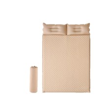 Matelas Gonflable Automatique Épais pour l'Extérieur et la Maison, en Polyester, Épaisseur 5 cm, Portable, pour Couple, Double Utilisation