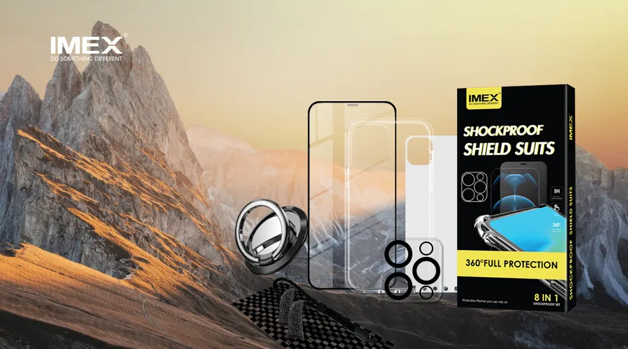 Popular 360 Full Body Anti Shock Screen Protector Phone Case Cover Suit Set for iPhone 12 13 Pro MAX Shockproof Shield