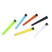 Vente en gros Logo personnalisé King Size Cônes Porte-cigarette Tube en plastique de 110mm pour magasin de fumée
