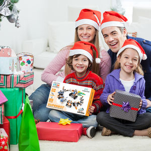 Makerzoid <span class=keywords><strong>Super</strong></span> <span class=keywords><strong>Bot</strong></span> 26-en-1 STEM RC Cars APP-Control Codificación Robot Juguetes Tablero educativo para niños y niñas mayores de 6 años - Product Image 6