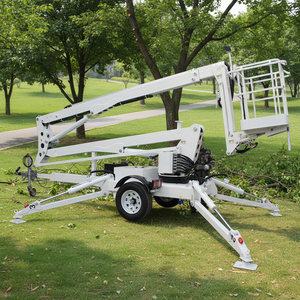 Nouvelle Nacelle Élévatrice à Flèche Articulée Remorquable de 10 m à 24 m à Moteur Diesel Électrique ou sur Batterie pour Usage Domestique Vente au Détail Élingue de Câble - Product Image 1