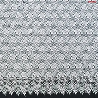 Tissu en dentelle guipure florale élégante de qualité supérieure T-Win, tissu en dentelle guipure soluble dans l'eau personnalisé, broderie Leptonema, tissu de broderie