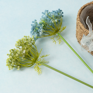 Ramo de Flores Artificiales de Encaje Grande Estilo Instagram, Decoración Minimalista para el Hogar y la Oficina, Flores de Seda Versátiles y Elegantes para Bodas - Product Image 6