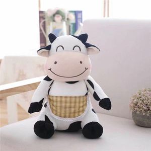 CustomPlushMaker Peluche Vache Assise Mignonne de Dessin Animé avec Tablier, Thème Zodiaque, pour Machine à Pinces, Cadeau d'Anniversaire, Vente en Gros pour Fabricants - Product Image 5