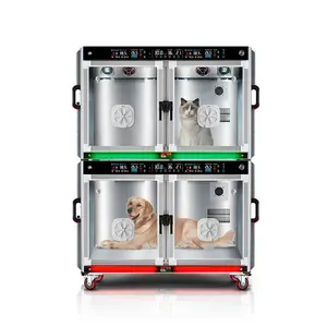 EUR PET Prix d'usine Cage à oxygène pour singe de laboratoire Animal de laboratoire Icu pour sauver la vie des singes de la recherche sur les vaccins