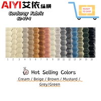 Tissu d'ameublement en velours côtelé épais 3D en velours côtelé pour canapé et mobilier textile – Grande Vente
