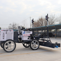 Niveleuse vibrante pour béton Huaang, autoportée, laser, haute efficacité, 22KW/30HP, moteur personnalisé, récepteur Komec allemand, 3D