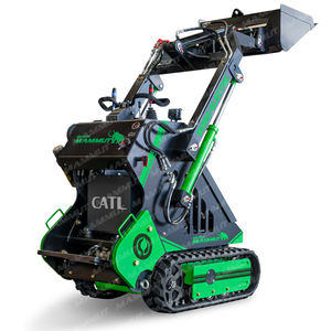 لودر أمامي كهربائي صغير بسعة 350 كجم مع ناقل حركة هيدروستاتيكي ومحرك معتمد من وكالة حماية البيئة وأجزاء أساسية محلية الصنع ومحامل وصندوق تروس - Product Image 2