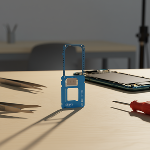 ถาดใส่ซิมการ์ดไมโครเอสดีสำหรับออปโป้ A52 2020 Cph2069 สีฟ้า - Product Image 2