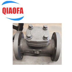 304/316 Edelstahl Flansch-Rückschlagklappe Nationaler Standard Hochleistungs-Manuell Betätigtes Wasserventil Anschlussgröße 1/2'-12' - Product Image 2