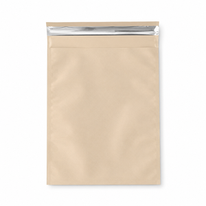 Waterproof Kraft Paper Shipping Bags - Custom Printed Die Cut Handle Self Seal Bags for Clothing for Clothing Boutique Packaging - Product Image 3