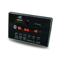 12V voiture amplificateur de puissance haut-parleur accessoires bleu. dent MP3 décodeur carte bleu. dent MP3 Module enregistrement dossier commutateur