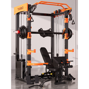 Équipement de fitness à domicile en gros Commercial Multi-Function Smith Machine Trainer Cadre de portique complet Bird Trainer-Steel - Product Image 1