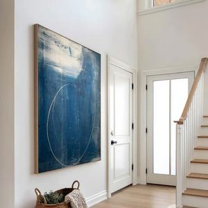 Pintura al Óleo Abstracta Moderna, Simple, de Gran Tamaño, con Líneas Abstractas y Textura 3D, Decoración Abstracta para el Hogar, Arte para Interiores de Casa y Hotel - Product Image 2