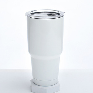 Tazze Termiche da Viaggio in Acciaio Inossidabile Bianche Personalizzabili con Motivo a Sublimazione Tipo 10, Modello 2026, per Commercio all'Ingrosso - Product Image 5