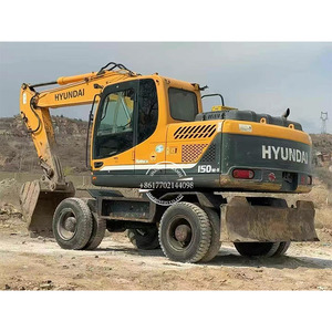 Excavatrice sur pneus Hyundai 150W 150W-9T, 99% neuve, composants moteur, pompe, PLC, boîte de vitesses, excavatrices Hyundai 150W-9 R150W-7 210W-9 - Occasion - Product Image 1