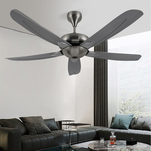 Modern Minimalist 110V/120V Industrial <strong>Ceiling</strong> <strong>Fan</strong> with LED Light for North American Dining Living Study Rooms <strong>ETL</strong> Certified