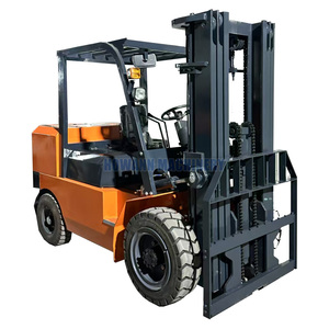 Nueva llegada 3 Ton 3,5 Ton 5 Ton Carretilla elevadora diesel de buena calidad con transmisión de cambio lateral - Product Image 1