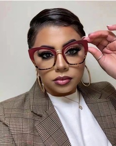 Crystal Cat Eye occhiali da vista da vista occhiali da vista trasparenti per miopia montatura per occhiali da donna montatura per occhiali Cat Eye - Product Image 3