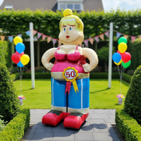BOYAN anniversaire ballon gonflable Abraham & Sarah Dool Echtpaar modèle de dessin animé pour la décoration