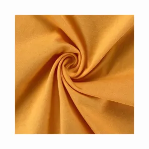 Made in China 170 gsm 100% Cotton Soft Breathable Single Plain Knit Jersey Fabric