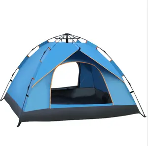 Windproof עמיד למים שכבה כפולה קל נשיאה קמפינג חיצוני אוהל