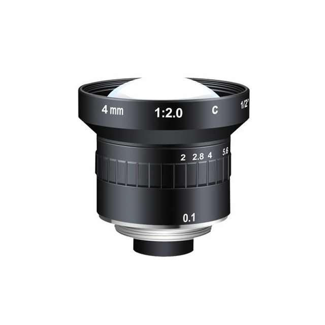 AZURE-0420MM 2MP 1/2" 4mm Short Focal Length Wide FOV Working with Machine Vision Industrial Camera Lens
