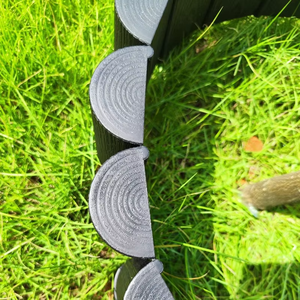Usine directe bois plastique Composite écologique Durable Ranch jardin bordure clôture comme isolation ceinture herbe pierre mimétisme - Product Image 3