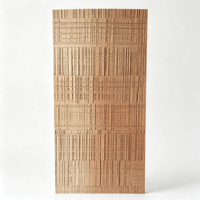 Table à scier MCM pour placage de pierre, panneau mural flexible en relief 3D, imitation texture bois pour la décoration intérieure et extérieure des bâtiments