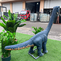 Modèle de dinosaure animatronique mécanique réaliste en métal pour parcs d'attractions, parcs d'aventure et centres commerciaux