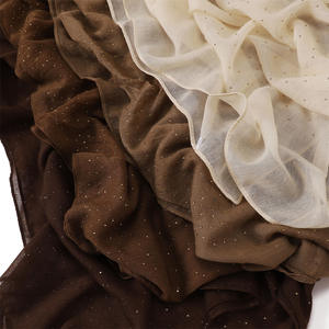 Sciarpa Turbante in Voile di Cotone Tinta Unita 90*180cm, <span class=keywords><strong>25</strong></span> Colori, per Donne Musulmane - Product Image 1