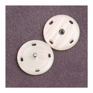 Bán Buôn May Snap Nút 18Mm 21Mm 25Mm <span class=keywords><strong>2</strong></span> Phần Vòng Nhựa Báo Chí Snap Nút Cho Lông Cừu Áo - Product Image 4