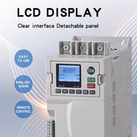 Arrancador de Motor Inteligente en Línea de 5.5KW-110KW, Arrancador Suave Trifásico de CA, 380V 50/60Hz, RS485/Modbus, Pantalla LCD, IP65, para Bomba de Agua