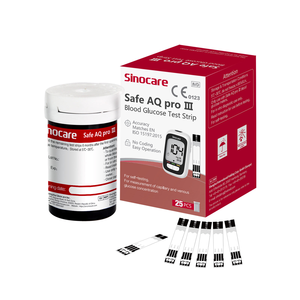 Sinocare Glucosemeter, bloedglucosemeter, glucose sensor, diabetesbewaking, <span class=keywords><strong>glucometer</strong></span> - Product Image 3