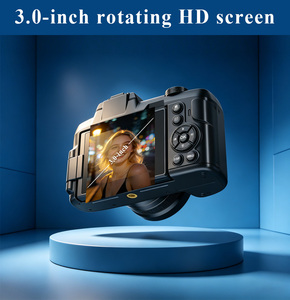 <span class=keywords><strong>Appareil</strong></span> <span class=keywords><strong>photo</strong></span> compact ultra-fin 5K 80MP avec écran HD 3.0 inclinable, autofocus, Wi-Fi, fonction time-lapse et éclairage LED pour la photographie - Product Image 4