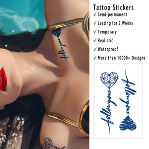 Tatuajes Temporales <span class=keywords><strong>de</strong></span> Mariposas Sexys para Mujer, Tamaño <span class=keywords><strong>Pequeño</strong></span>, Duran 2 Semanas, Adhesivos <span class=keywords><strong>de</strong></span> Papel para Cara y Cuerpo, Semipermanentes - Product Image 5