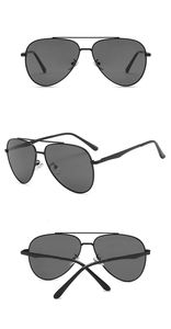 DL眼镜批发gafas高品质墨镜弹簧铰链航空飞行员设计师太阳镜2022男士太阳镜 - Product Image 5