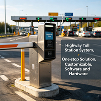 Pacchetto Hardware e Software Completo per Controllo Accessi Auto, Riscossione Pedaggi, Barriere ANPR RFID e Display per Controllo Corsie Autostradali