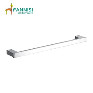 Modern shower room sliver towel holder prevent rust stainless steel towel bar