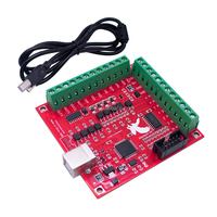 Carte de contrôle CNC 4 axes Zopro Mach3 avec interface USB, carte de contrôle de mouvement à montage SMD
