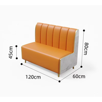Ensemble de tables et chaises de restaurant en bois massif moderne pour usage commercial, hôtels, salons de thé, cafés, snack-bars - Forme en L durable