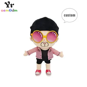 Personalizza la tua bambola di peluche in cotone personalizzato da 20cm bambola di peluche k-pop idol coreano