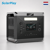 Générateur solaire Solarplay Q2501 2400W pour la maison, station d'alimentation portable 2160Wh, système de stockage d'énergie portable