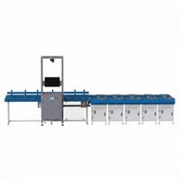 Machine de tri de colis à courroie linéaire étroite, automatisée, à alimentation manuelle ou automatique, commandée par servomoteur