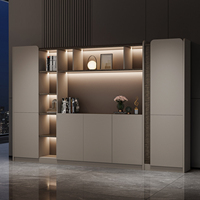 Scrivania Direzionale Modulare di Lusso Italiana, Design Moderno a L con Archiviazione in Legno, Tavolo da Ufficio di Alta Gamma per CEO e Manager