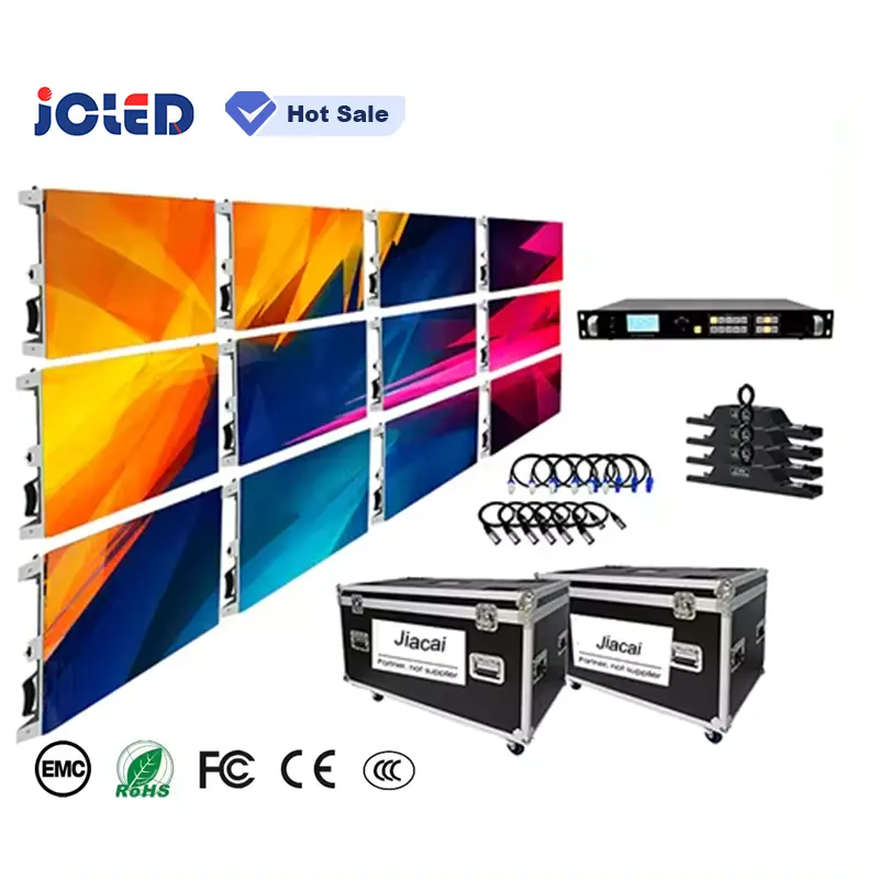 Tela LED para exterior P3.91 de 500 mm * 500 mm para parede de vídeo HD comercial colorida interna e externa elegante P2.6 P2.9 P3.91 P4.81