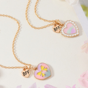 Nuovo Set di 2 Collane per Migliori Amiche, Ciondolo dell'Amicizia, Gioielli alla Moda per Donne, Regalo BFF - Product Image 2