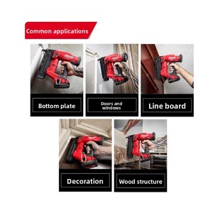 Clavadora Neumática Inalámbrica <span class=keywords><strong>Milwaukee</strong></span> M18 FN18GS <span class=keywords><strong>de</strong></span> 18V con Motor sin Escobillas para <span class=keywords><strong>Clavos</strong></span> <span class=keywords><strong>de</strong></span> 18 Ga - Product Image 4