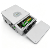 Onduleur solaire hybride monophasé Deye, plage de puissance multiple 7,6 kW-12 kW, onduleur solaire basse tension en stock
